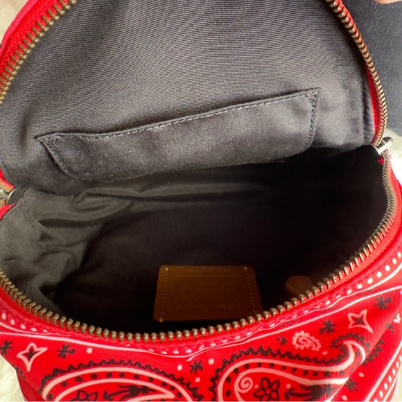 Disney x Coach Limited Edition Mickey Mouse Bandana Backpack - Picture 8 of 10